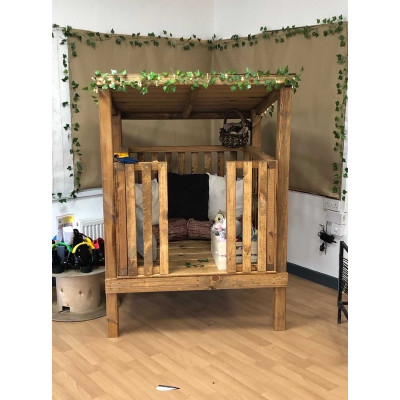 Cabane en bois loft