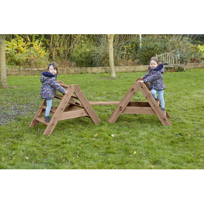 Marches en bois Mini funambule