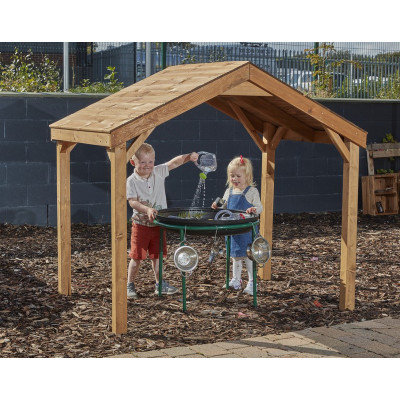 Cabane en bois bac d’exploration