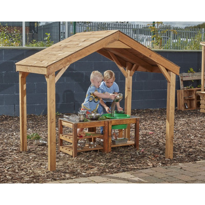 Cabane en bois bac d’exploration