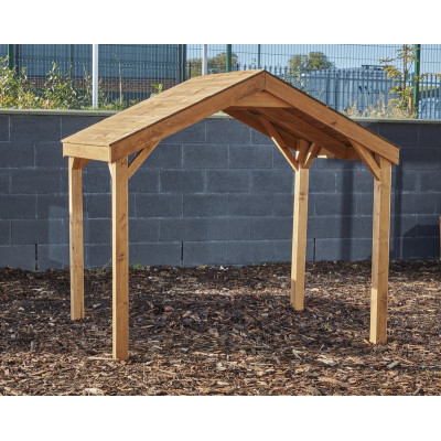 Cabane en bois bac d’exploration