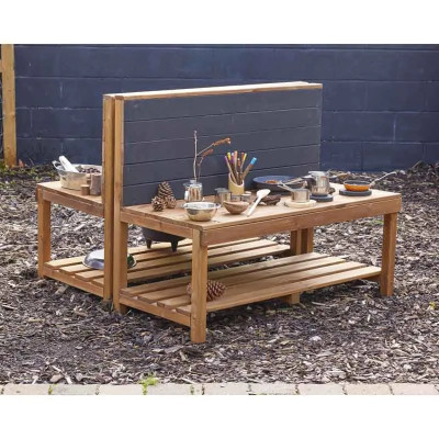 Îlot cuisine en bois
