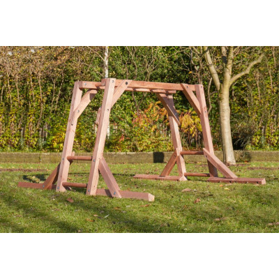 Mini structure de grimpe en bois