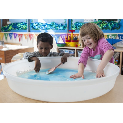 Bac d’exploration rond 69 cm - Blanc