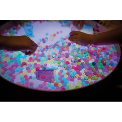 Perles sensorielles multicolores