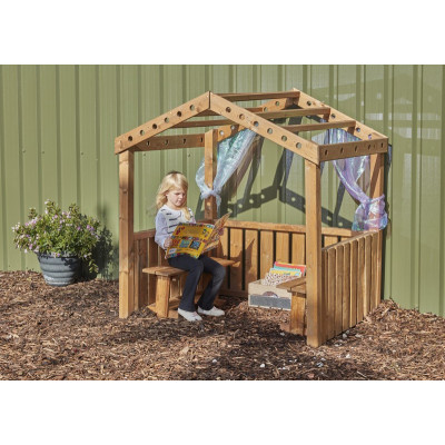Abri d'Imagination infini en bois