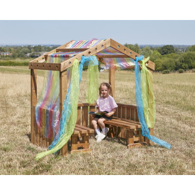 Abri d'Imagination infini en bois